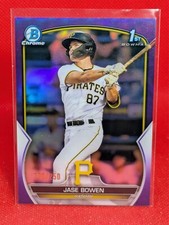 JASE BOWEN #BCP-146 2023 Bowman Chrome Prospect PURPLE REFRACTOR **200/250**