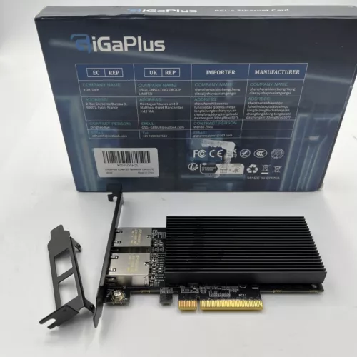 10G Dual RJ45 Port PCI-E Network Card, with X540 Controller, Gigaplus X540-T2...