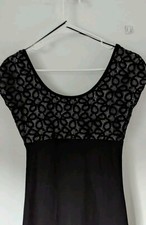 FROM UK Topshop Little Black Dress Bodycon Party Cocktail Casual Lace US 4