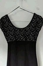 FROM UK Topshop Little Black Dress Bodycon Party Cocktail Casual Lace US 4
