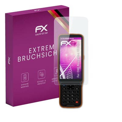 atFoliX Glasfolie für CHC Navigation HCE600 Panzerfolie 9H Schutzpanzer
