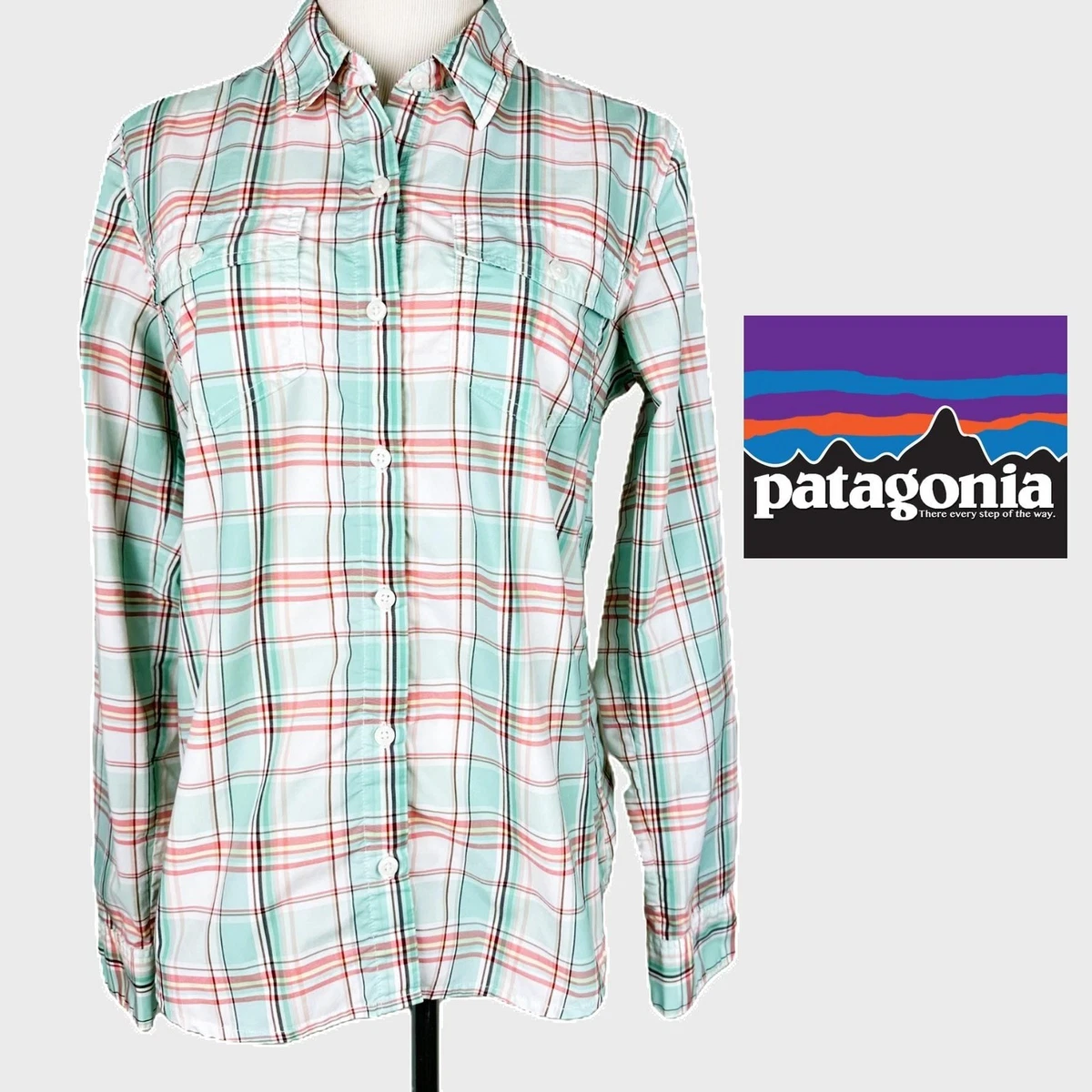 Patagonia Plaid Tops for Women for sale - eBay