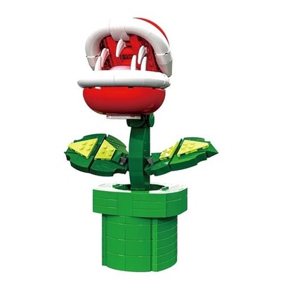Super Mario Piranha-Pflanze Building Set | +538pcs | Super Flowers & Plants