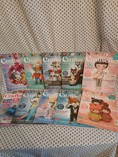10 x craftseller craft pattern magazines sewing crochet, knitting, etc Ideas vgc