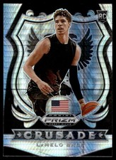 2020 Panini Prizm Draft Picks #83 LaMelo Ball RC Crusade Hyper Prizm