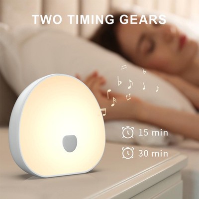 White Noise Sleep Device with Soothing Sound Touchable LED V W7I5 For Baby K2M7