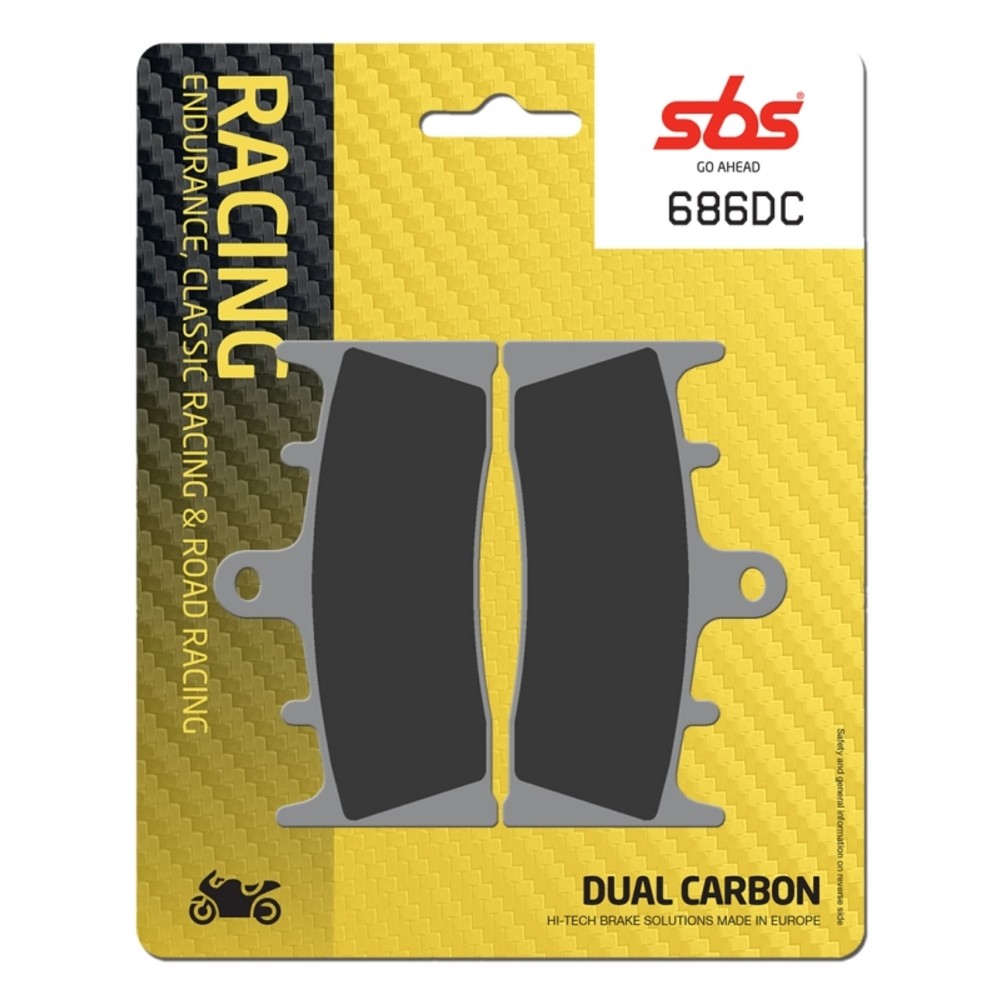 Free Shipping SBS P686-DC Brake Pad For Motorcycle Parts Accessories