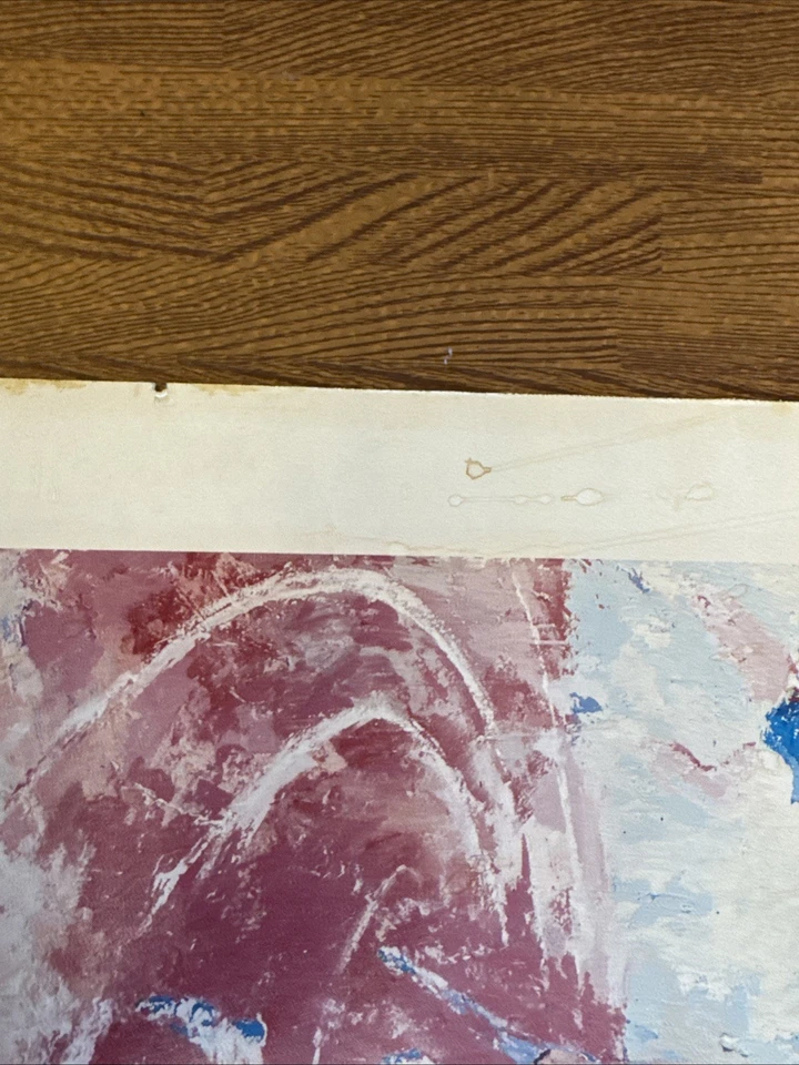 "Impresión olímpica de Montreal 1976 firmada por LeRoy Neiman arte pop grande 32"" X 22""" Foto 3 de 4