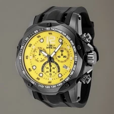 Invicta Speedway Ronda Z60 FE Caliber Men’s Watch-51mm Yellow DIAL Watch