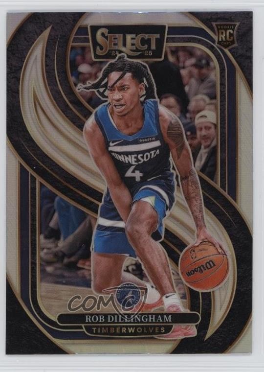 2024-25 Panini Select Premier Level Silver Prizm Rob Dillingham #187 1d9f