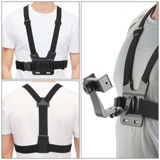 Chest Harness Strap Mount Accessories Adjustable For iPhone Android GoPro Hero