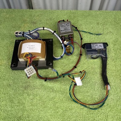 Corcom 5EFM4S 5A 120VAC Power Entry Module & power supply HT-5049-8 + Filter