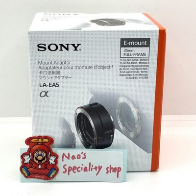 SONY LA-EA5 A-Mount auf E-Mount 35mm Vollformat Objektivadapter [Neu] aus Japan