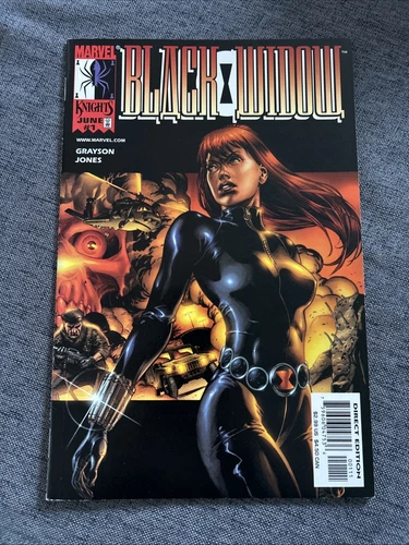 Marvel Knights Black Widow #1 1999 VF/NM 1st Appearance of Yelena Belova