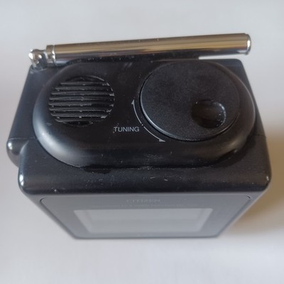 Citizen LCD Color TV JAPAN DD-T126 CBM 1988 Battery Powered Tested