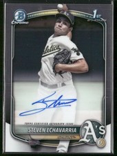 2025 Bowman Steven Echavarria 1st Chrome Prospect Autographs #CPA-SE