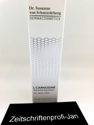 Dr. Susanne Von Schmiedeberg L Carnosine Augencreme Anti Age Eye Cream 15ml