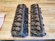 Early Ford V8 302 Motor Engine C8te 2ki8 2ki9 Cast Iron Cylinder Heads