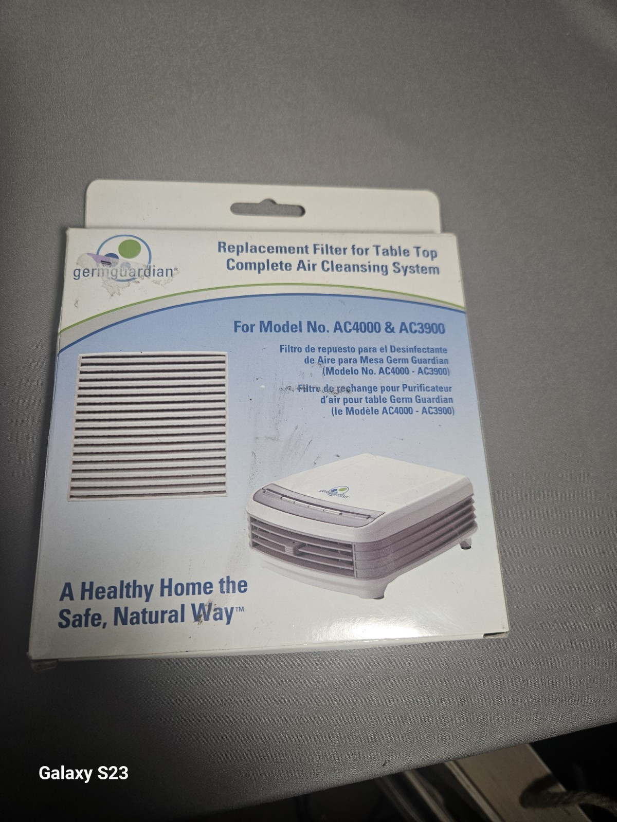 Air filter Germguardian FLT4000 for Table Top Air Cleansing