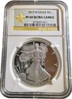 2013 W American Silver Eagle - NGC PF69 Ultra Cameo - Struck At West Point