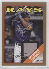2023 Series 1 1988 Topps Baseball Relics Gold 48/50 Wander Franco #88R-WF 0c6