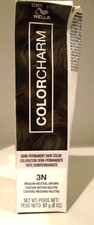 WELLA COLOR CHARM DEMI PERMANENT DYE GEL HAIR COLOR 3N MEDIUM NEUTRAL BROWN