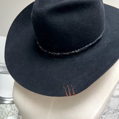 Rustler HAT Co. Nashville Custom Western Cowboy Hat Australian Wool Felt 6 7/8 Rustler HAT Co. Nashville Custom Western Cowboy Hat  main image 3