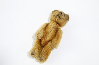 Schuco Piccolo teddy Bear Mohair Miniature Jointed H: 8.5