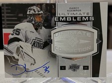 Upper Deck 2025-26 Ultimate Collection Darcy Kuemper Ultimate Emblems Autograph