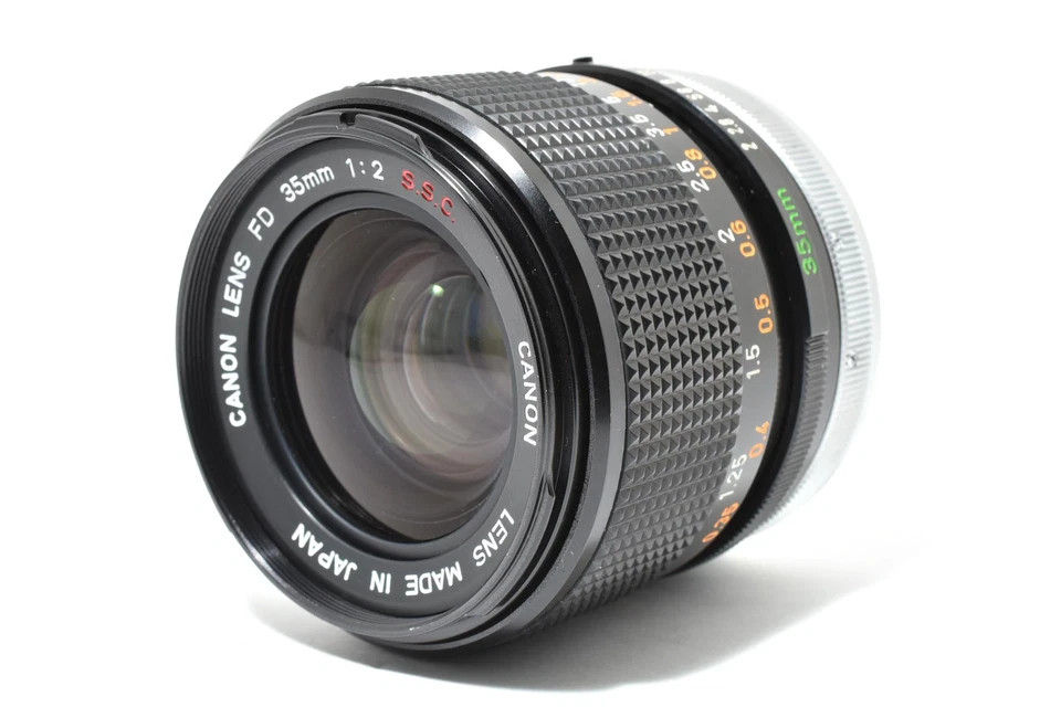 [Casi Como Nuevo] CANON FD 35mm f/2 s.s.c. Lente gran angular MF de Japón 2660248 Foto 2 de 4