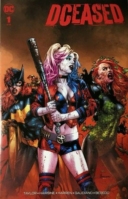 DCeased #1 Jay Anacleto Exclusive Trade Variant Harley Quinn Batgirl Poison Ivy