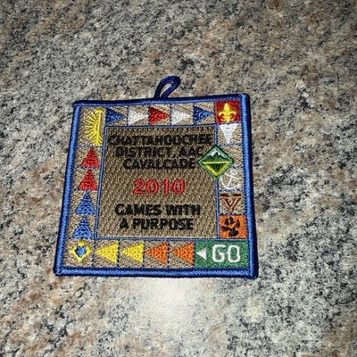 2010 Chattahoochee District Cavalcade Games BSA Boy Scouts Unused Patch
