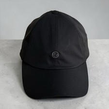 NWOT Lululemon Women  s Black Logo Baseball Cap One Size Fits All 