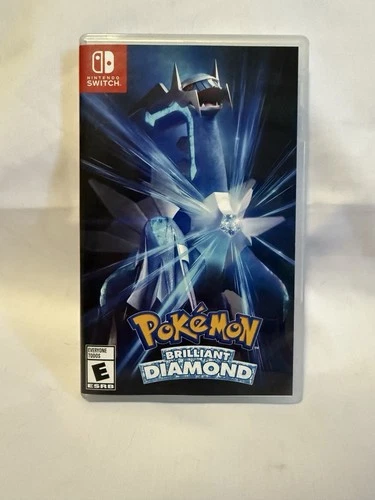 Pokemon Brilliant Diamond Nintendo Switch CIB Complete Video Game Tested RPG