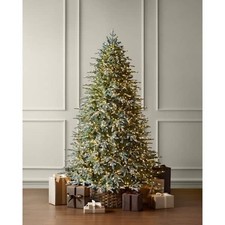 Home Decorators 7.5 FT SMART Grand Duchess Flocked LED Christmas Tree