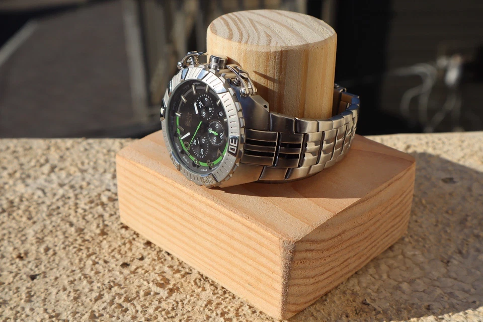 🕒 Reloj Wohler 1230M Cronógrafo - Acero Inoxidable Foto 2 de 2