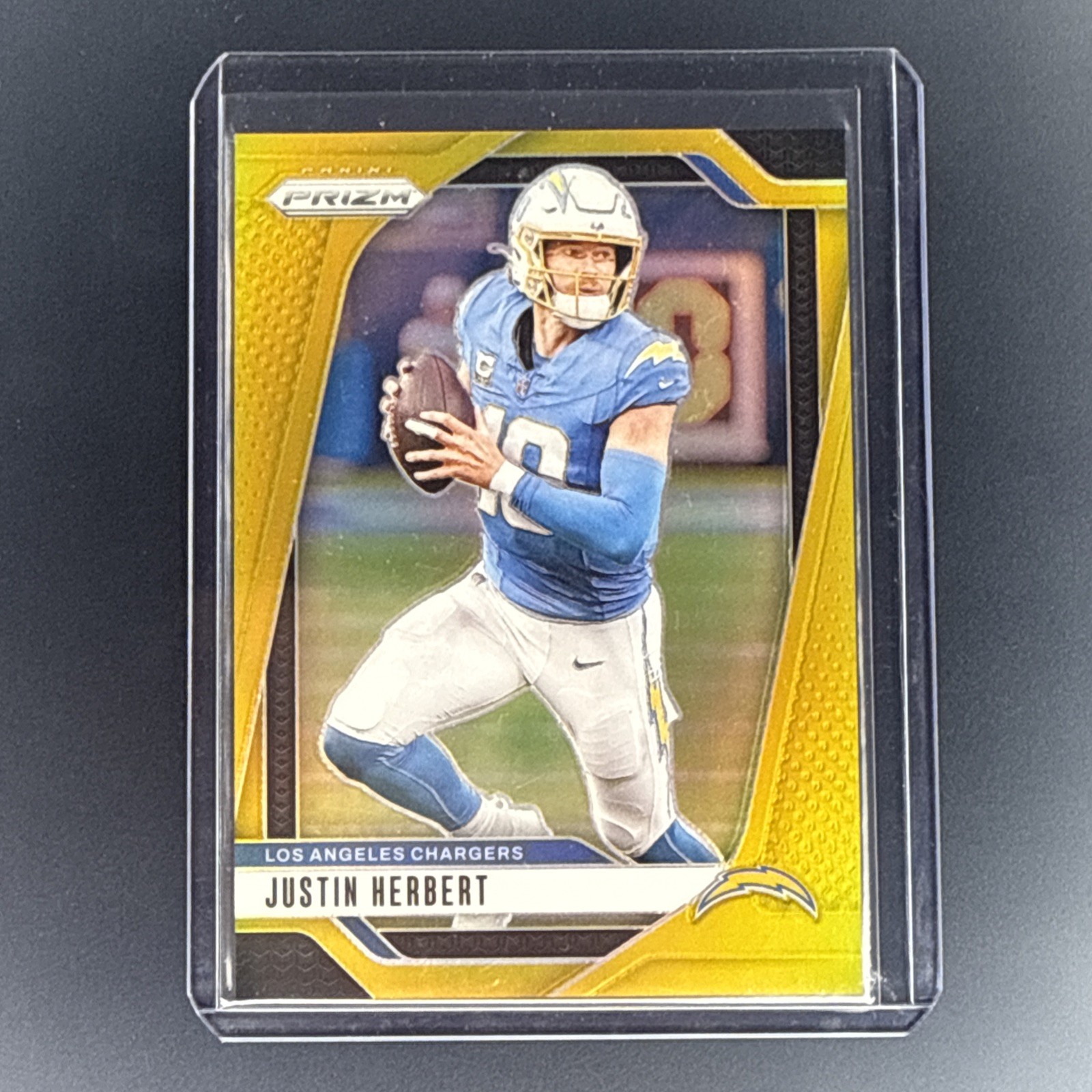2024 Panini Prizm Justin Herbert Gold /10 No. 157