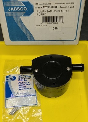 Jabsco 12590-0003 Pump Head HD Plastic Puppy UPC 671880009171