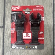 Milwaukee 49-25-1230 Titanium Multi-Tool Blade Kit for Oscillating Tool 10 Pack
