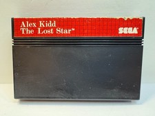 Alex Kidd: The Lost Stars (Sega Master System, 1988) Cart Only. Authentic.