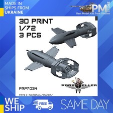77Propeller PRP7034 1/72 Fritz X Ruhrstahl/Kramer/ PC 1400X German guided bomb