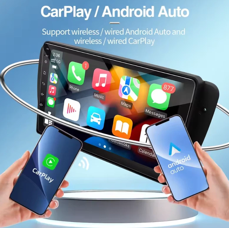 Autoradio Android 9" per Seat Ibiza MK4 6J 2008–2015 | 2+32GB CarPlay Android Au - Immagine 3 di 4