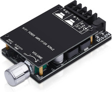 Audio Amplifier Board, ZK-502C Mini Bluetooth Amp Receiver 2.0 Channel 50W X 2,