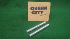 Lot of (2) Fully Threaded Stud/Rod M12 x 98mm Bright Zinc