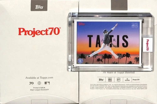 2021 TOPPS PROJECT 70 #251 1956 FERNANDO TATIS JR - SAN DIEGO PADRES - SOLEFLY