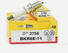 10 Pack Ngk 2756 V-power Spark Plugs Bkr6e11 Fit For Toyota Nissan Fast Delivery