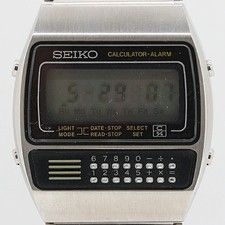 Seiko Checkmate C359 5000 Digital Men's Watch Alarm Calculator Tested