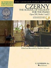 Carl Czerny - The School of Velocity for - Paperback, by Edwards Matthew - Good
