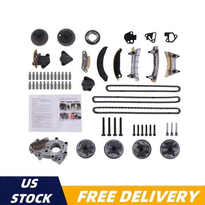 Timing Kit, VVT Phasers, Oil Pump & Lifters, Fits Buick, Cadillac; 2.8/3.0/3.6L