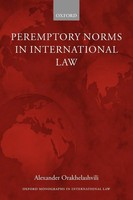 Peremptory Norms In International Law Oxford Monographs In International Law